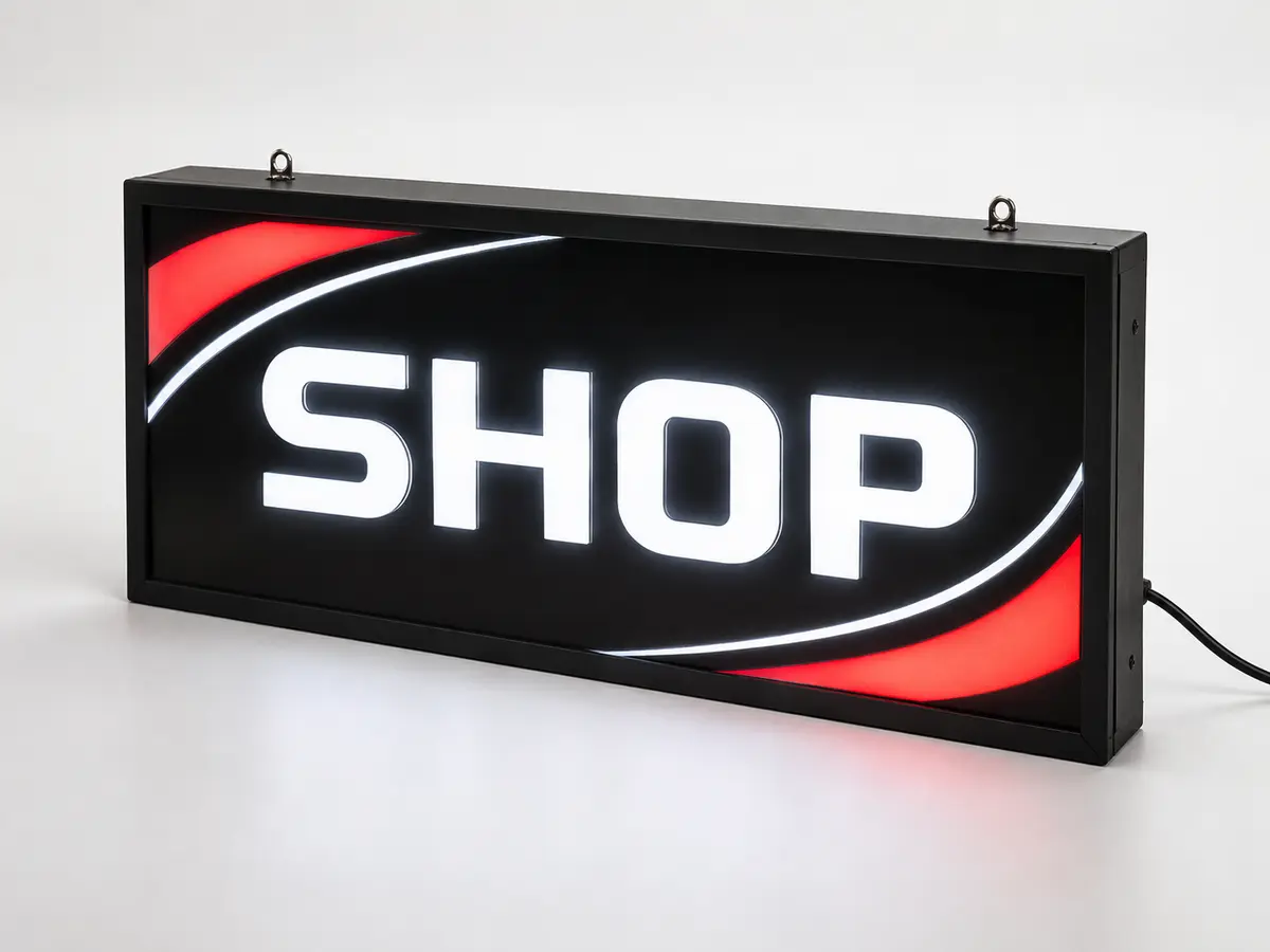 LED Shop Signs