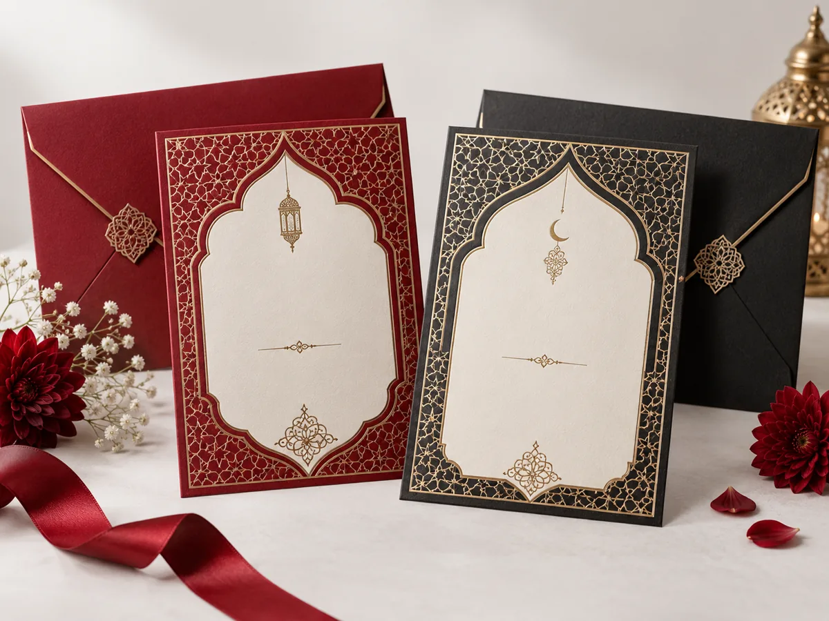 Nikah and Aqiqah Invitation Cards product visual