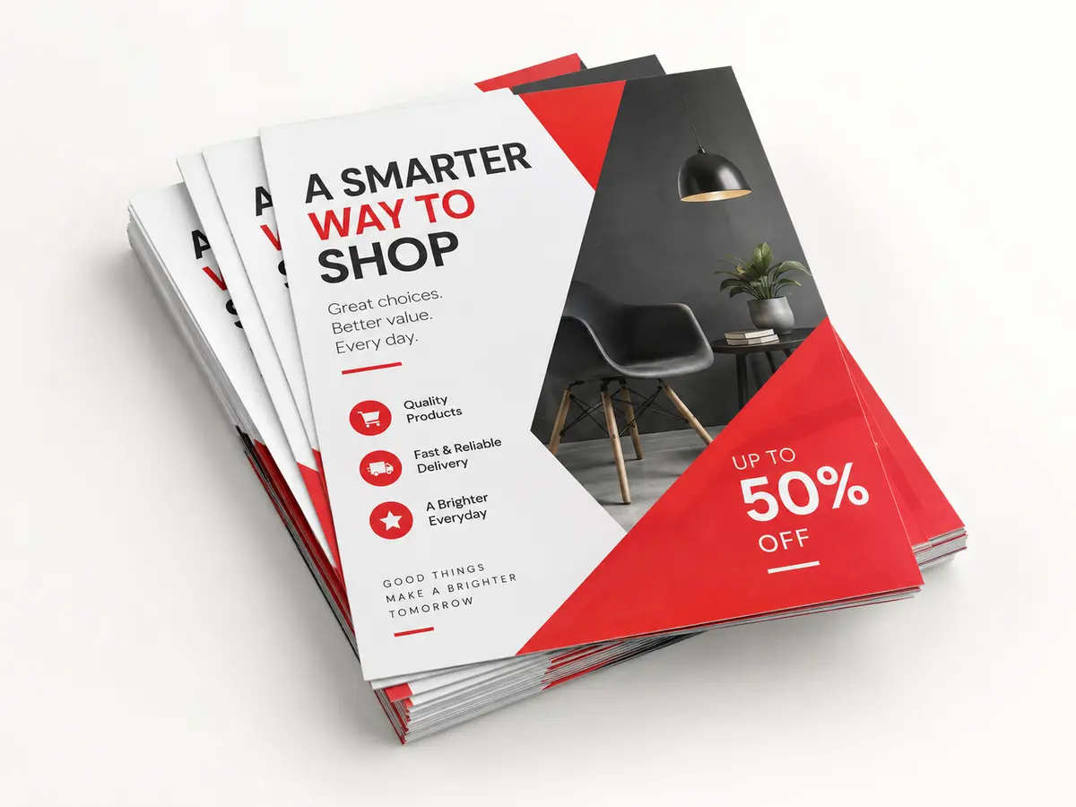 A5 Promotional Flyer product visual