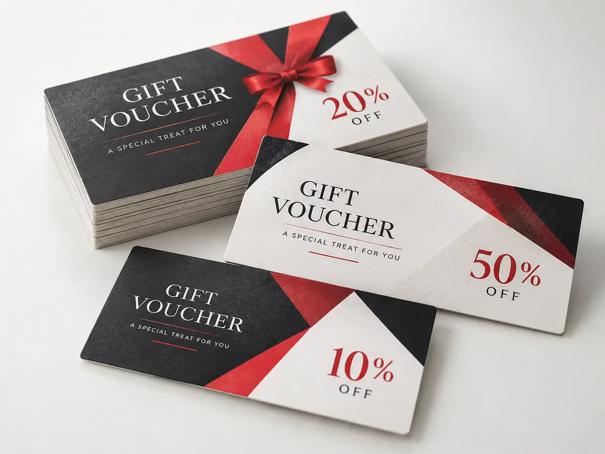 Gift Vouchers and Discount Coupons product visual