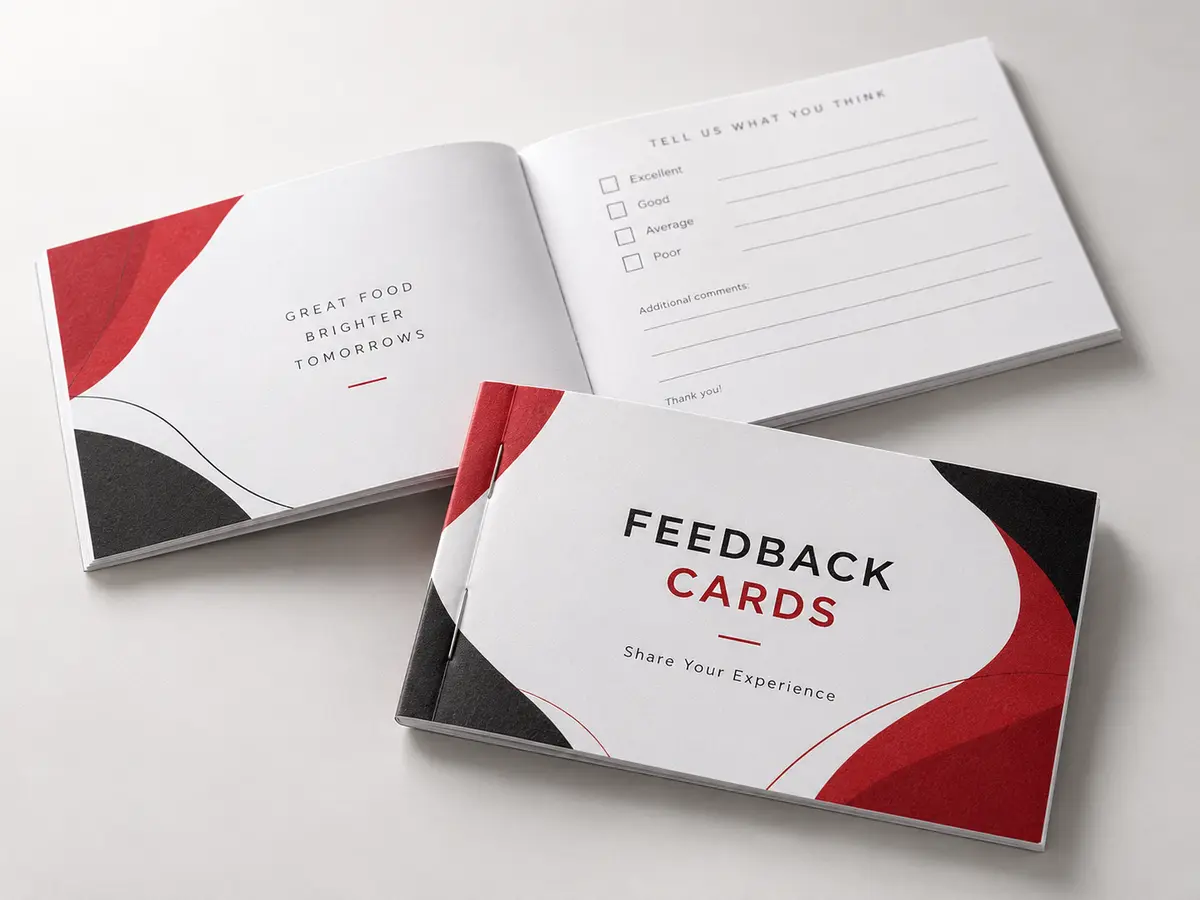 Feedback Cards and Feedback Books product visual