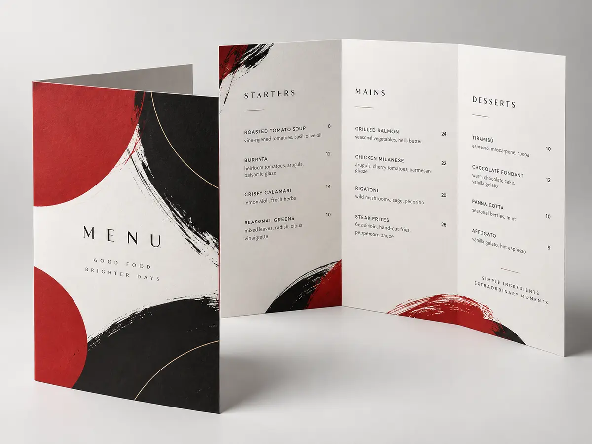Folded Menus product visual