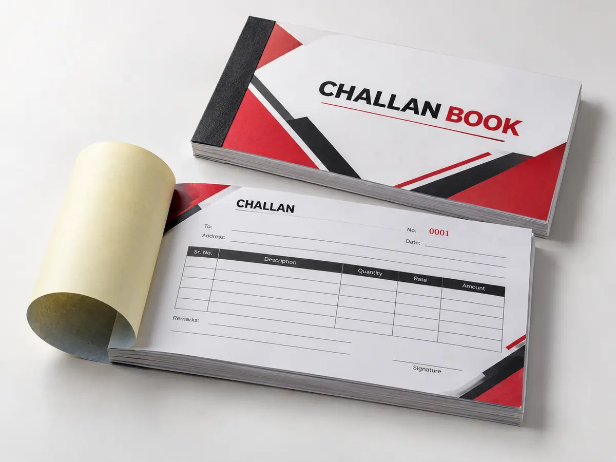 Challan Books product visual