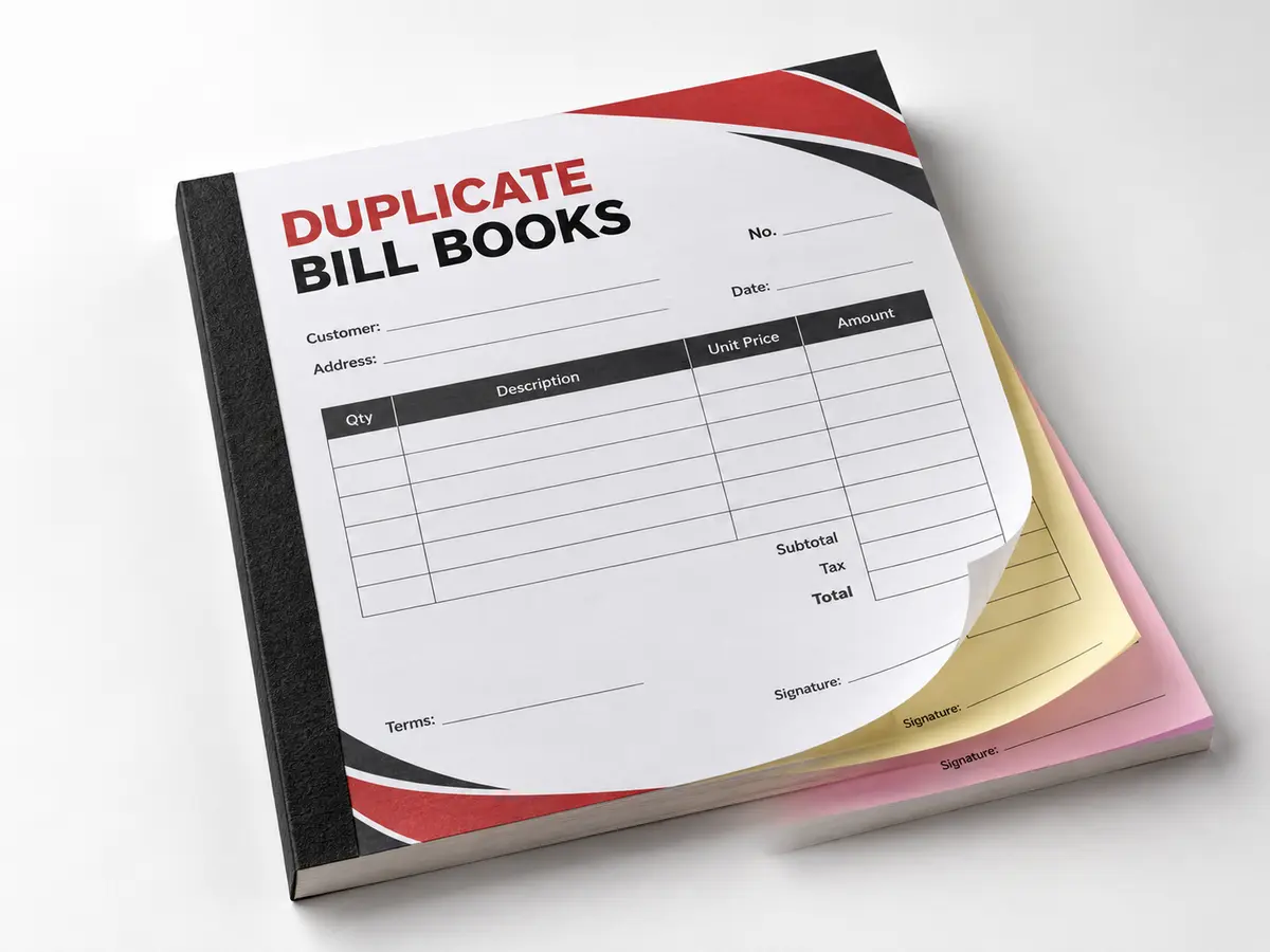 Duplicate Bill Books product visual